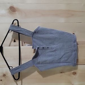 Abercrombie and Fitch gray crop small